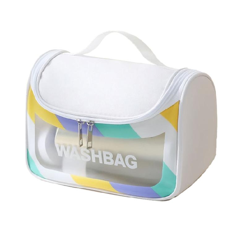 Косметичка из ПУ-кожи Ручная дорожная сумка для макияжа Большая вместительная косметичка Сумка для туалетных принадлежностей Сумка для хранения косметики