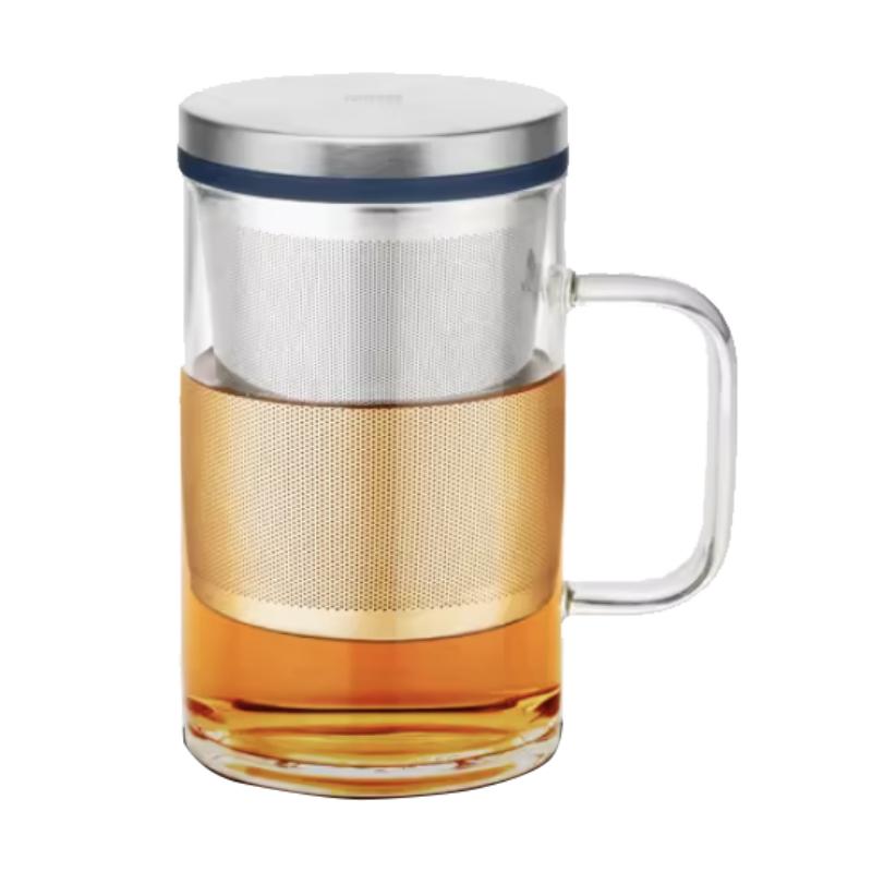 Samadoyo high borosilicate glass heat-resistant glass filter type tea cup office cup milk cup  afternoon tea cup water cup