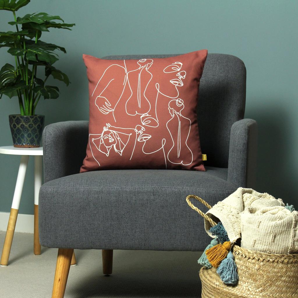 Furn Recycled Bodyart Cushion Cover