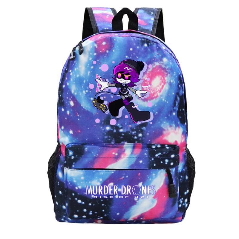 Murder Drones Printed Backpack Lightweight Children Schoolbag Women Travel Backpack for Boys Girls Back To School Bookbag Gift