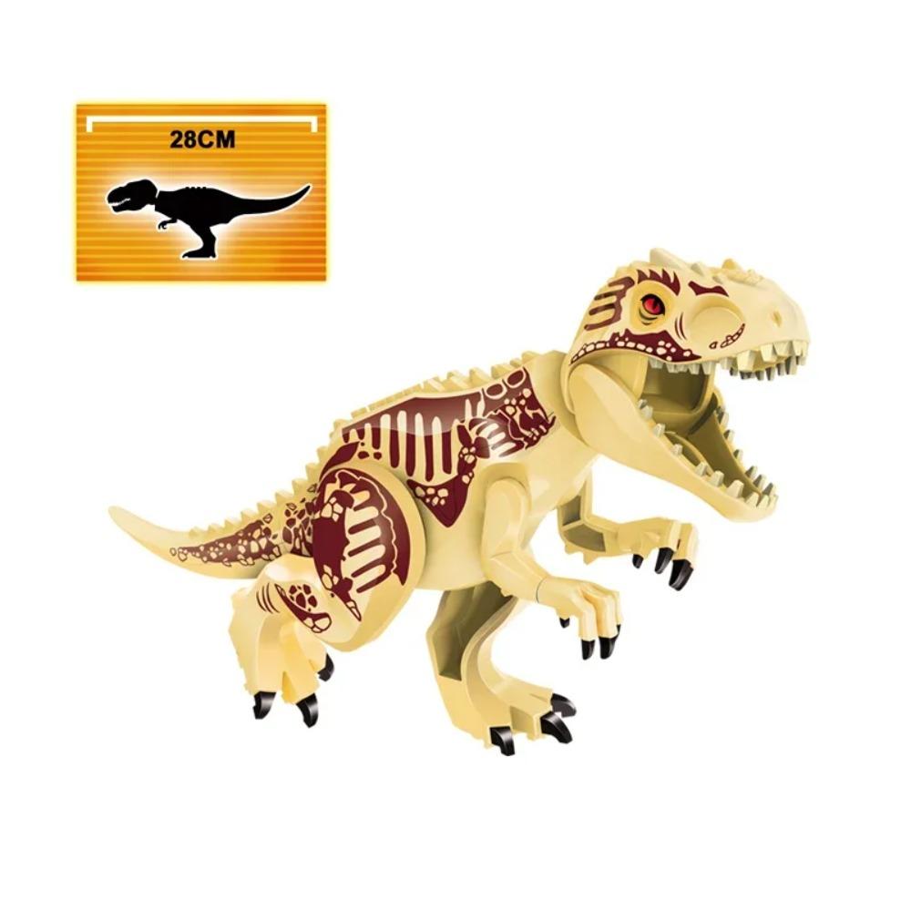 Jurassic Adventure Dinosaur T-Rex Indoraptor Indominus Rex Building Blocks Creative DIY Educational Toys for Perfect Gift