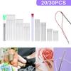 20/30pcs Steel Sewing Needles Side Hole Hand Needle Self-Threading Accessories Blind Household Sewing Sewing Need T5P6