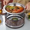 Hotel Dry Pots Solid fuel Stainless steel pot pots and pans Cookware Cooking pot Alcohol heater Commercial small hot pots