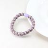 High-Elastic Embroidery Thread Hair Tie for Women - Twisted Ponytail Holder