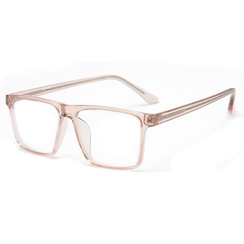 

Overized Square Myopia Eyeglasses Anti Blue Rays Big Frame Prescription Glasses For The Nearsighted 0 -0.5 -0.75 To -6.0 0