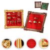 Holzring-Displayständer Quadratischer Ringhalter Geschenke Schmuck-Display-Tablett Fotografie-Hintergrund-Requisiten