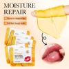 10pcs MOISTURIZING SOFT LIP MASK Hydrating Erase Signs of Fatigue Natural Pink Lips Prevent Drying Brighten Lips Color Smooth Lip Lines