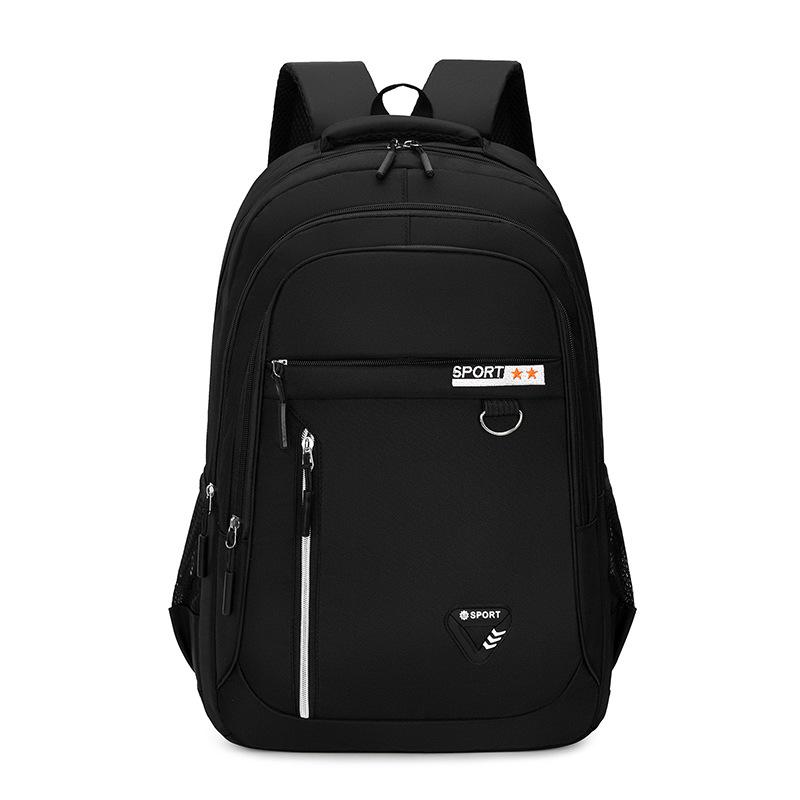 Capacity Backpacks Men's Waterproof School Backpack Business Casual Pockets Travel Bag