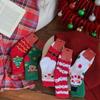5Pairs Santa Claus Coral Fleece Socks Plush Winter Floor Socks Soft Sleeping Socks Women  Girls