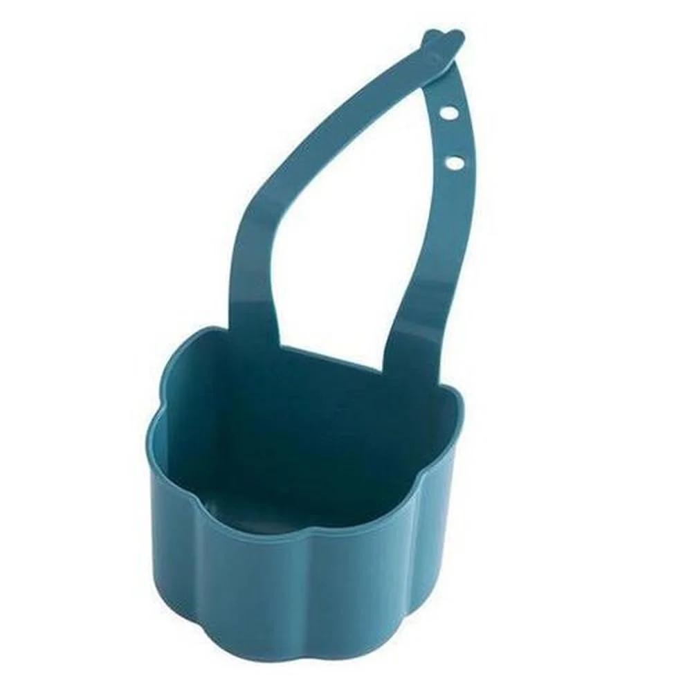 Stand Sink Sponge Holder Bathroom Kitchen Faucet Sponge Soap Sundries Hanging Drain Rack Sink Accessories Organizer