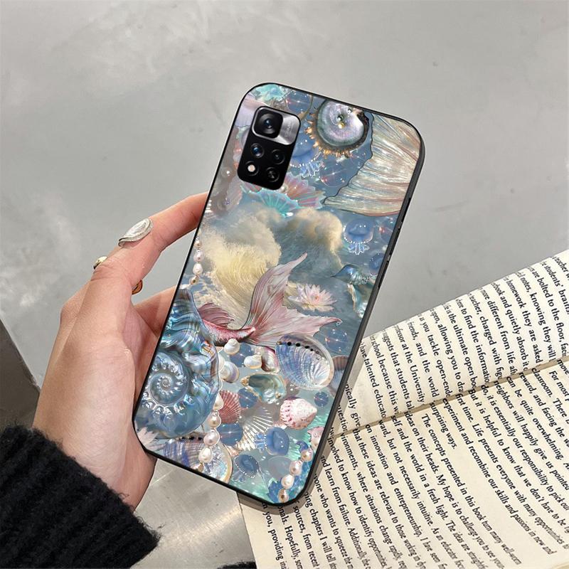 Phone Case For Xiaomi Poco C71 15T 14T Pro Redmi note 15 14 14 13 Pro Redmi A5 15C 13C Shell pearl