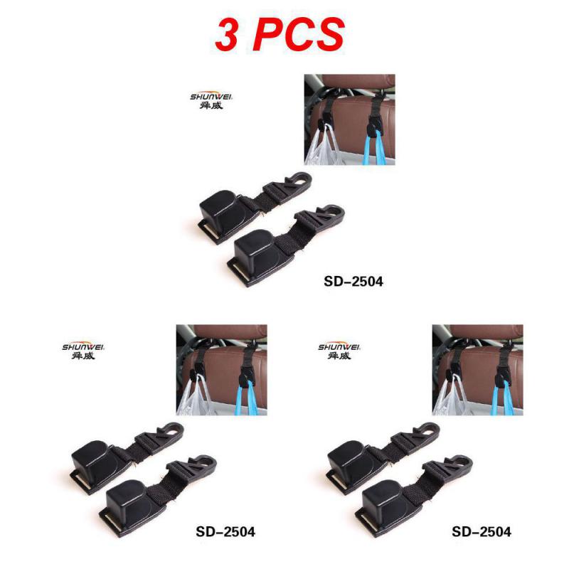 1/3/5PCS Backseat Hook Durable Easy Installation Stylish Innovative Car Hooks Innovative Top-rated Car Organizers Car Hook