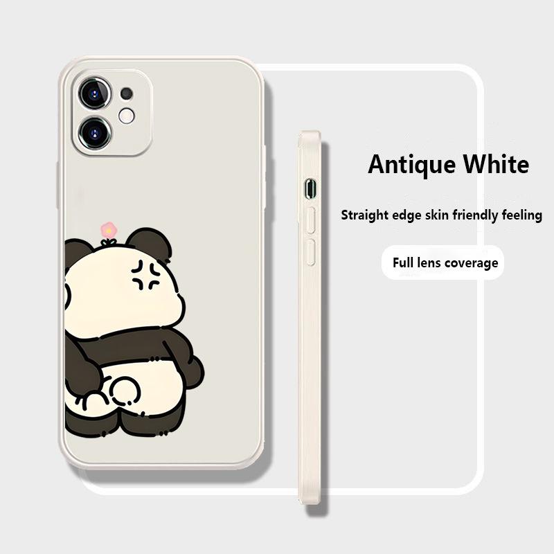 For Apple 13 Mobile Phone Case 14 Panda 11 Bear XS Rabbit 15 Couple Model 16 Cartoon XR Cute 12 All Inclusive