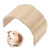 Pet   Bridge Wooden Safe Bendable Small Pet Climbing Tunnel for Rabbits Guinea Pigs Hamsters