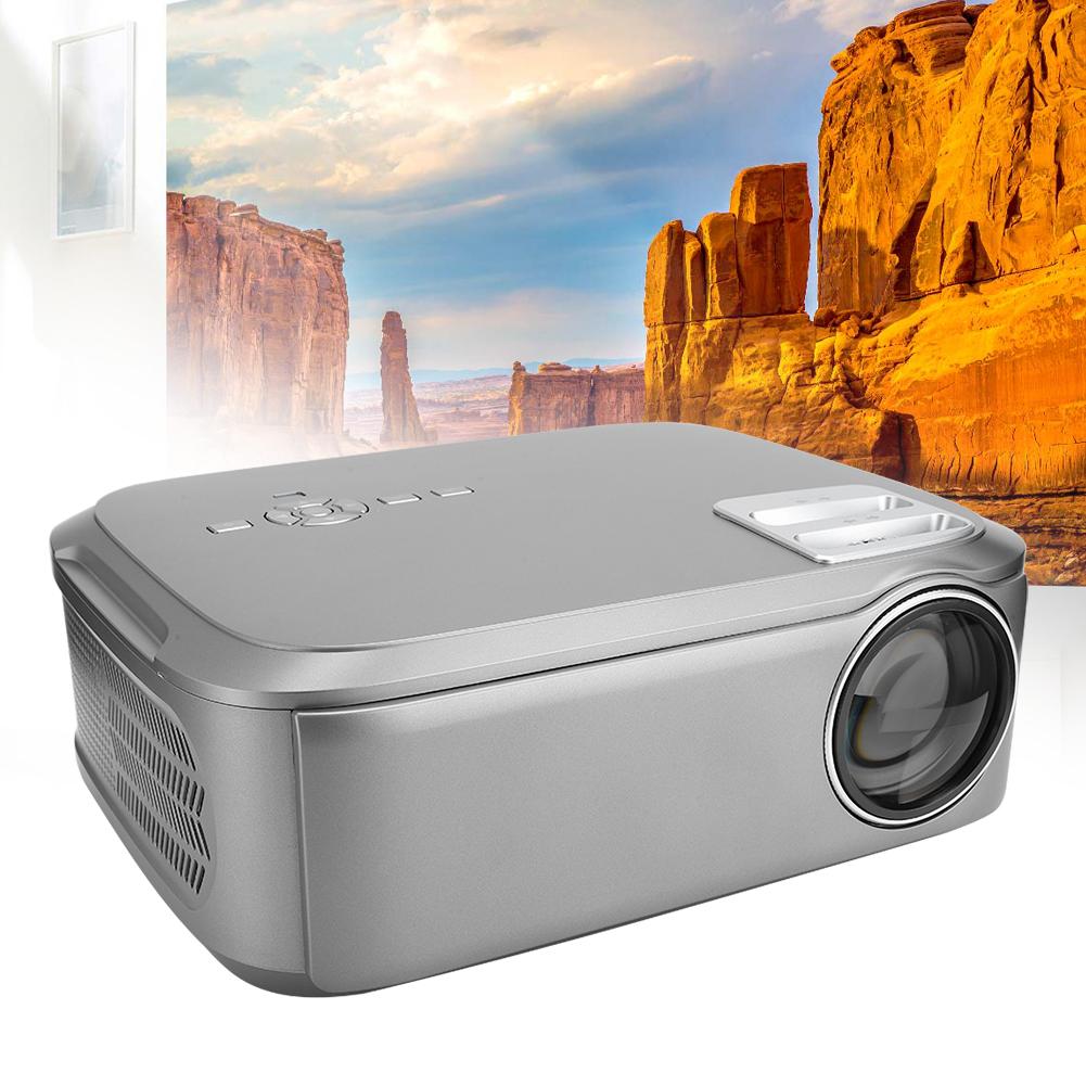 LCD 1080P HD Projector Mini Portable Home Cinema Theater Media Player