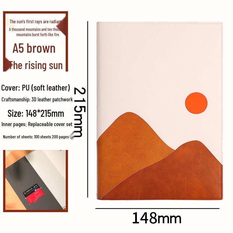 A5 Chinese Style Notebook Gift Set - Custom Logo Souvenir & Office Stationery