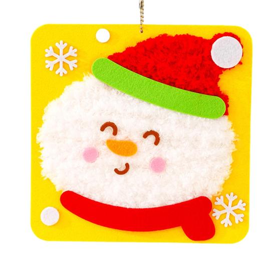 DIY Christmas Embroidery Kit Cute Tree/Stocking/Santa Embroidery Stitching Projects Xmas Sewing Craft Kit
