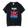 Burn Deep Purple Album T-Shirt Größe S bis 5XL Schwarz Lang- oder Kurzarm Vintage-Waschung Mode Vielseitig Unisex