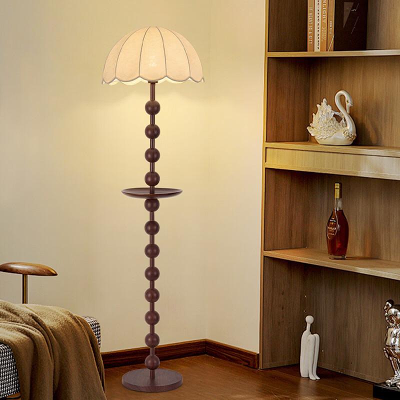 Oeny Vintage Style Floor Lamp with 3-Color Dimming