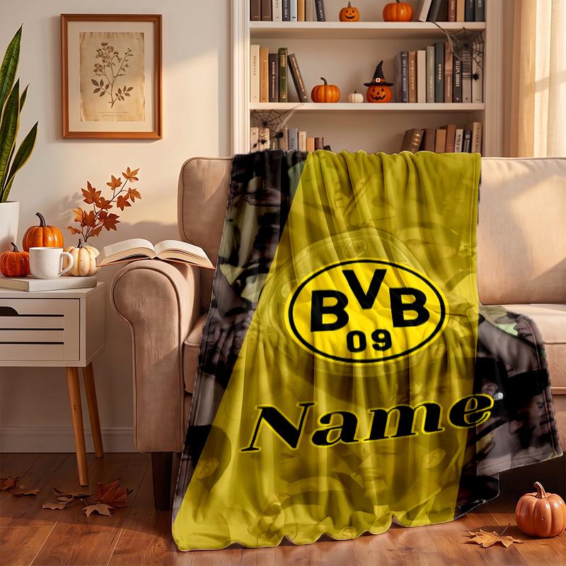 BVB Custom Flannel Blankets Soft Warm Cozy Throws for Home Decor Holiday Gifts