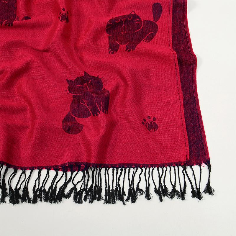 Luxury Brand Cashmere Women Scarf Printed Winter Warm Shawl and Wraps Pashmina Bandana Long Jacquard Paisley Female Foulard