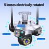Outdoor 5-Lens Panoramic Night Vision HD Surveillance Camera