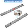 Fish Ruler for Boat 40in EVA Foam Fish Measuring Ruler with Self-Adhesive Backing for Fishing Kayaks Accessories, Fish Ruler Measurement Sticker Tool