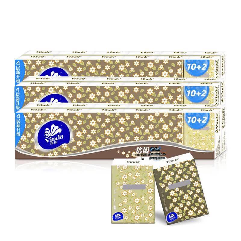 Vinda Ultra-Tough 4-Ply Portable Tissues