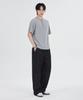 Good Life Works [Unisex] Wide Denim String Pants Black Denim