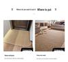 Faux Sisal Entrance Door Mat: Wear-Resistant, Cat-Scratch Proof, Wash-Free, Mixed Color Floor Mat for Living Room or Bedroom
