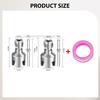 2 Pieces Tube Threader Internal External Thread Cutting Multipurpose Plumbing Tools Maker