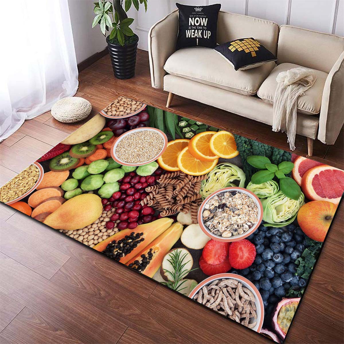 

Красивые специи и посуда с рисунком Дверной коврик Нескользящие кухонные коврики Коврик для ванной Коврик для спальни Ковер 160cm x 200cm