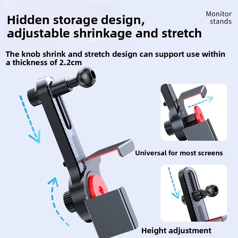 New Anti-Shake Magnetic Phone Holder for Car Display Screen Universal Car Central Screen Magnetic Holder for Tesla Model 3/Y/X/S