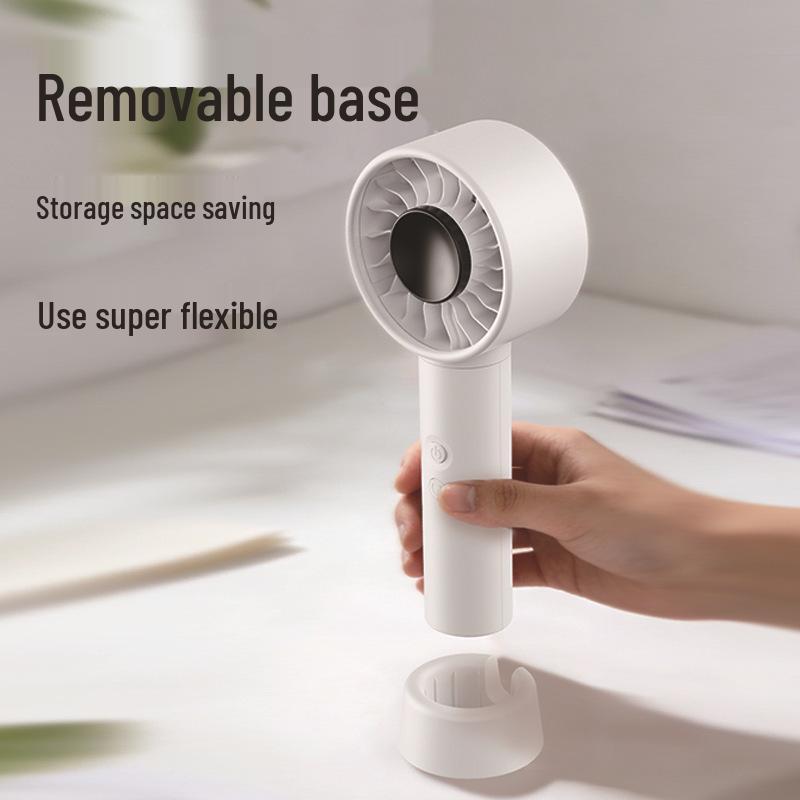 Hot Ice F602 Rotating Head USB Handheld Fan with 100 Speeds & Smart Digital Display