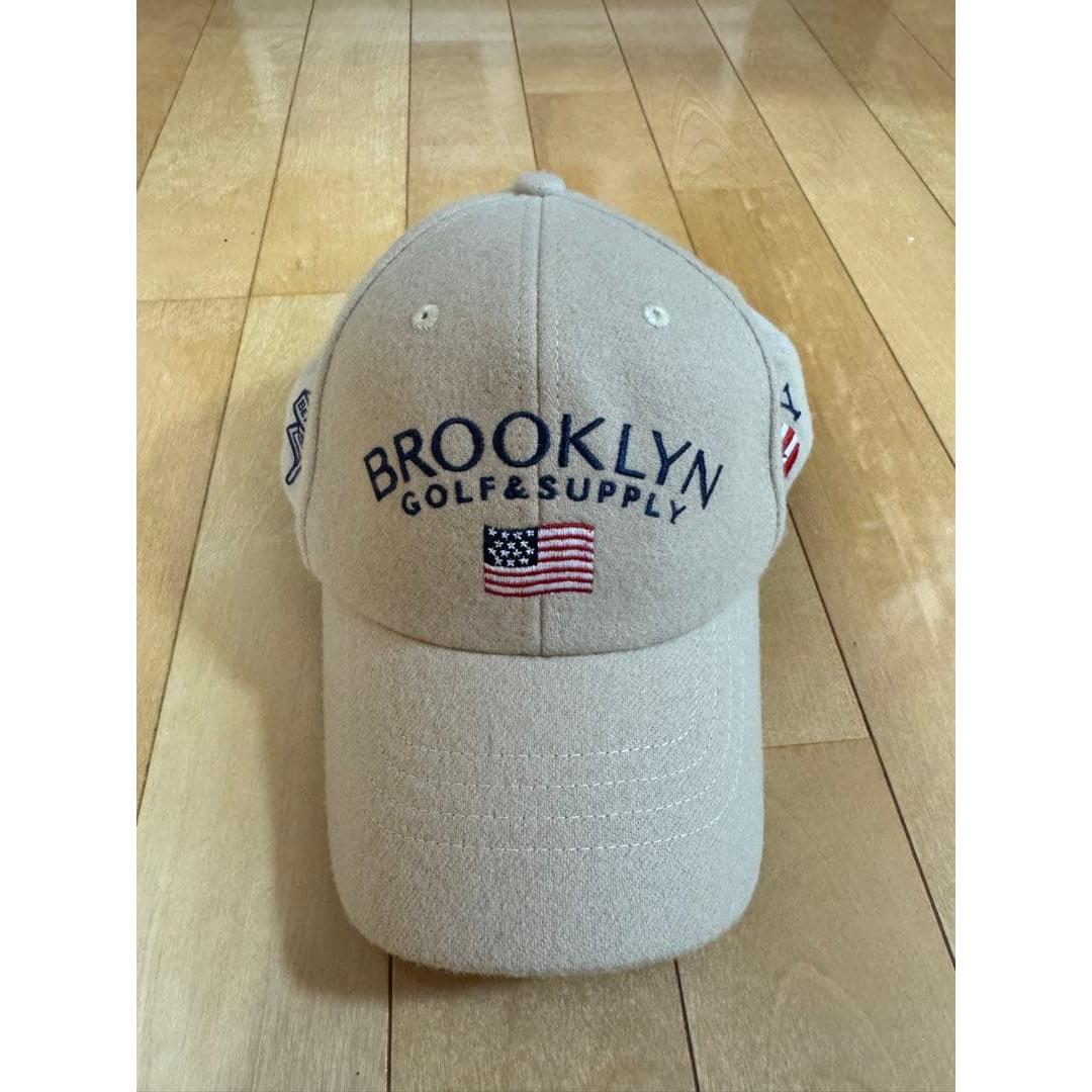Used BEAMS GOLF BROOKLYN Cap Beige