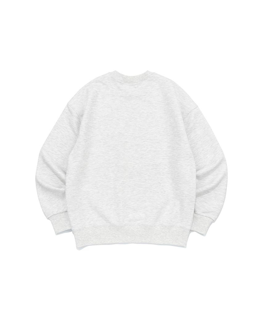 NET SOCIAL CLUB No More Vision Sweatshirts (Light Melange)