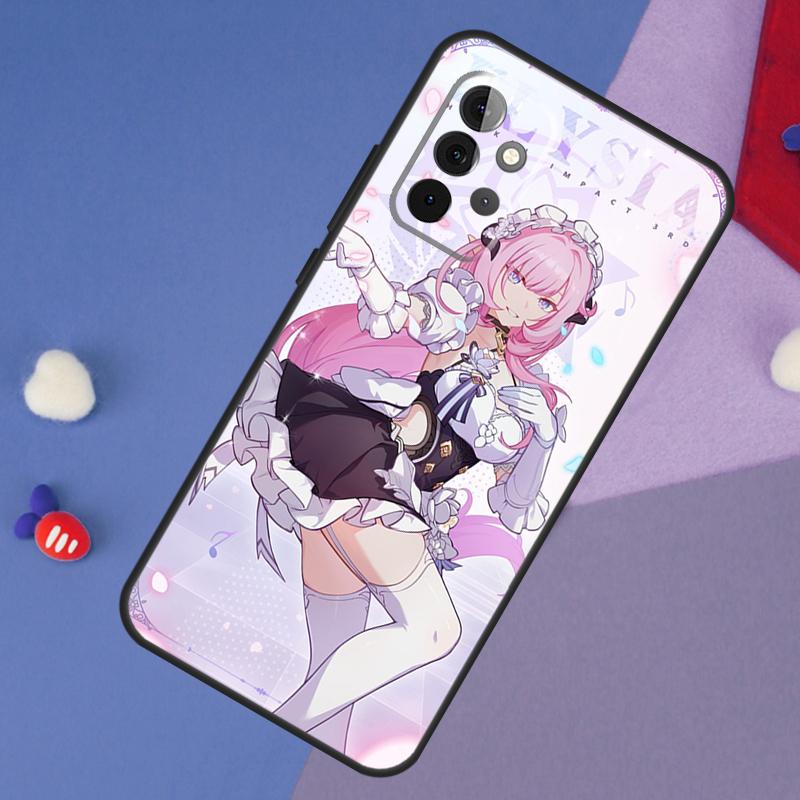 Elysia Honkai impact Case For Samsung Galaxy A14 A24 A34 A54 A12 A22 A32 A52 A13 A33 A53 A73 A51 A71 Back Cover