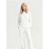 26 Styles 3D Reflective Letter Hoodie & Straight-Leg Pants Set - Comfortable Casual Wear