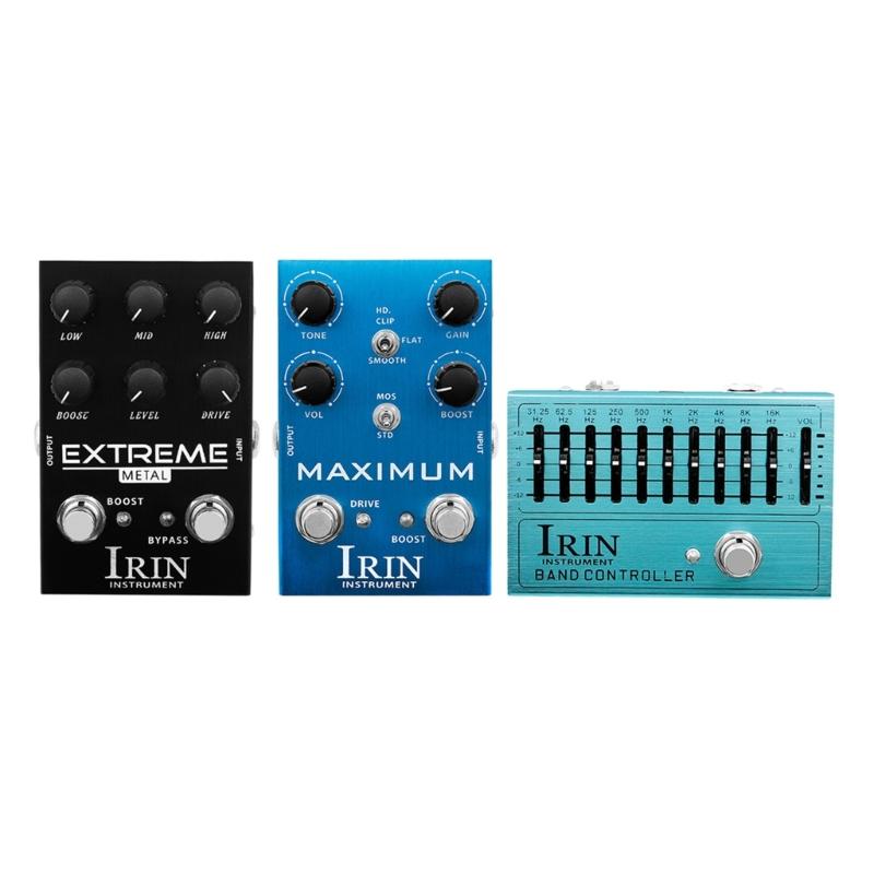 Mini Guitar Effect Pedals Flanger Compressor Boosters Overdrive Fuzz Tremolo Bluesy Distortion for Electric Guitar Bass