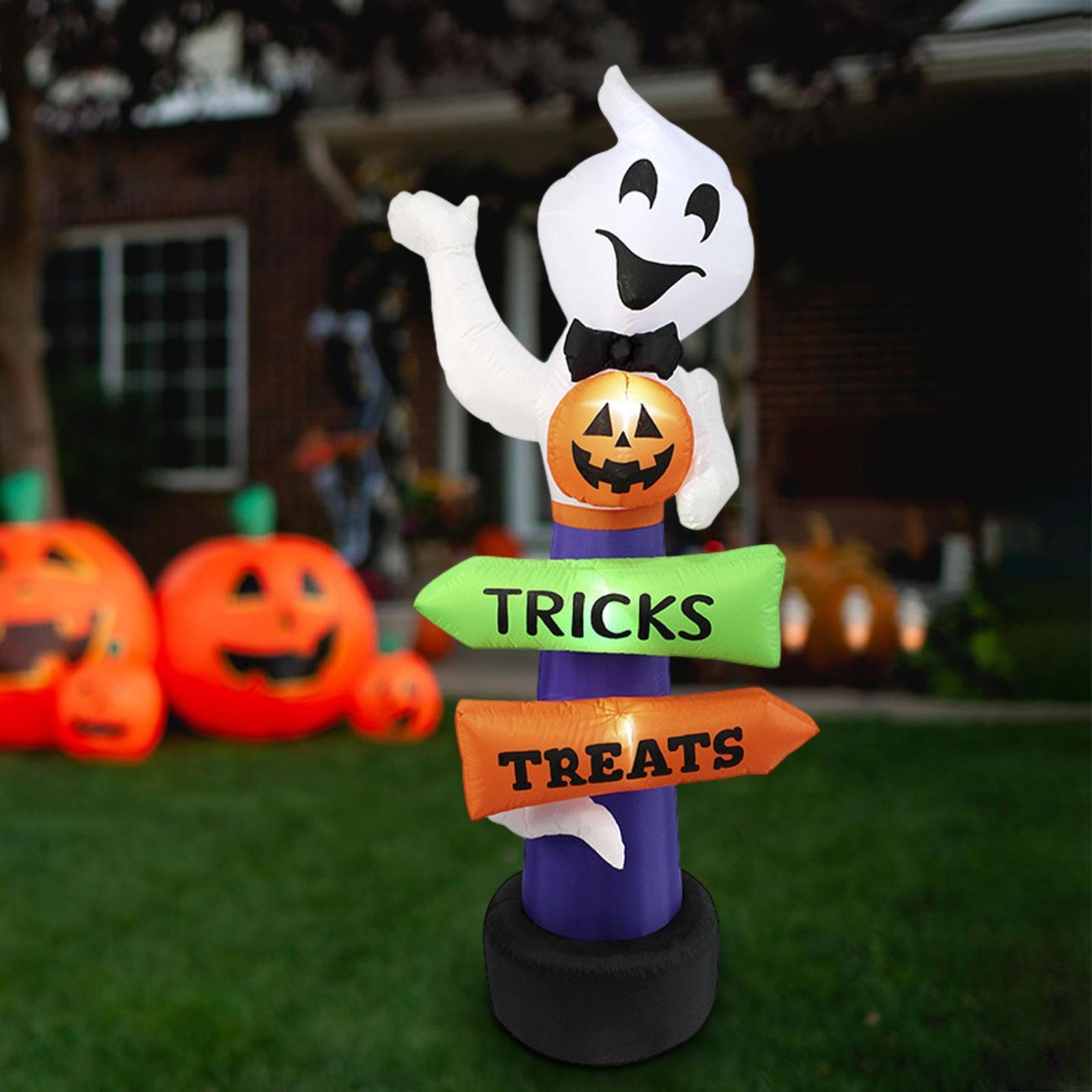 

Halloween Inflatable Decoration Funny Large Ornament for Lawn Holiday Yard