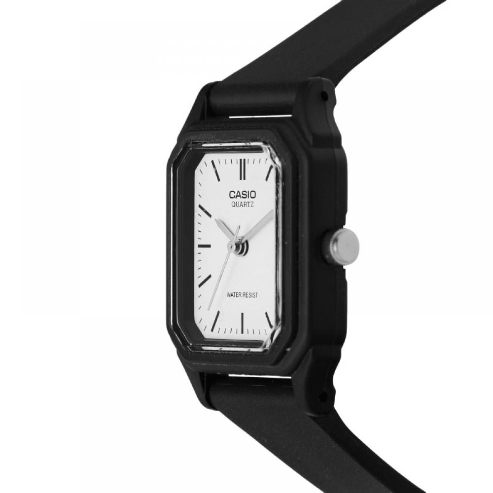Casio Lq 142 7edf  Lq 142 7e  Analog Square Sat Student Urethane Watch