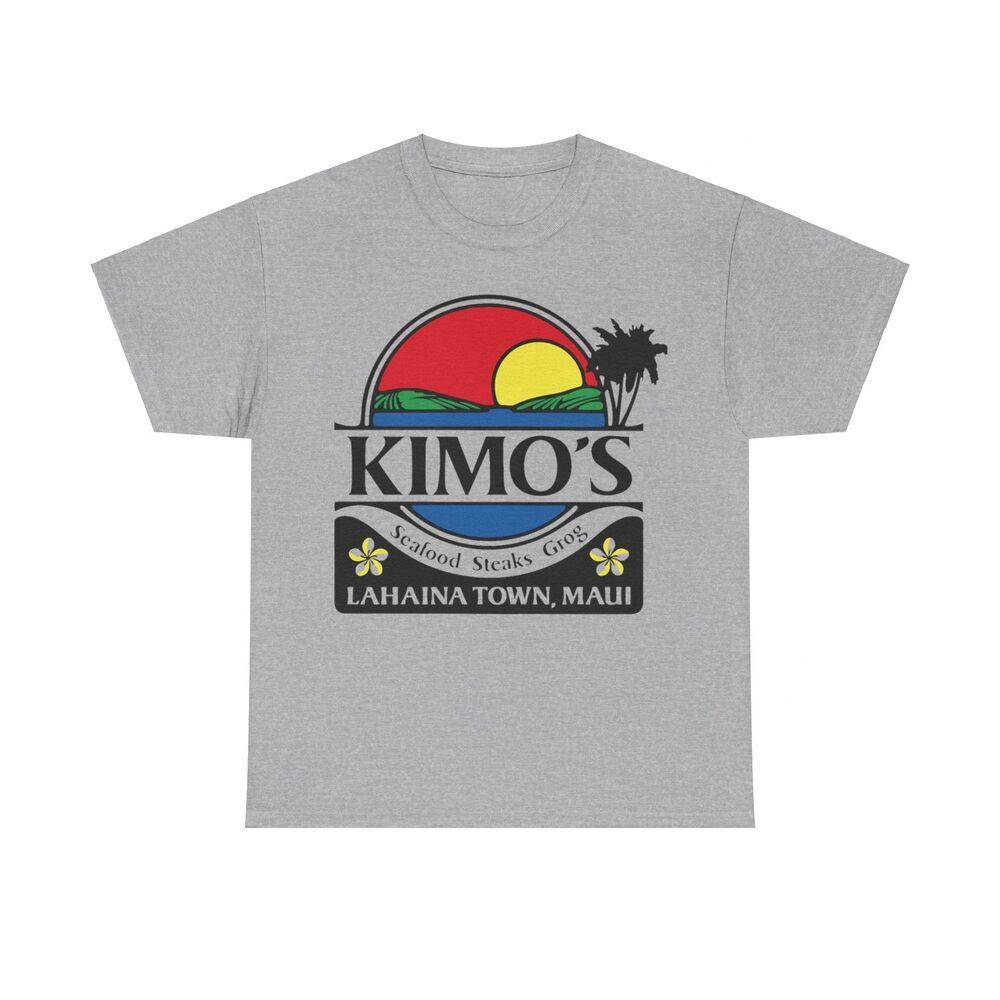 Kimos Maui Hawaii Restaurant T-shirt Unisex T-Shirt XXL