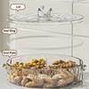 Products Household Fruit Box, Living Room Coffee Table, Dry Fruit Tray, Candy Box, Nut Snack Storage Box, Peanut and Melon Seed Tray
