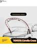 Car alarm keychain cover, 1 pc.