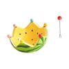 Ceramic Watermelon Snacks Platter Includes 6 Stainless Steel Fruit Forks Tableware For Family Gatherings Barbecues
