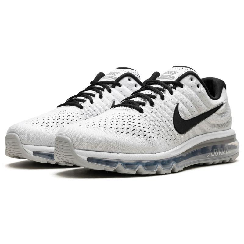 Nike Air Max 2017 White Black Sneakers Casual Shoes 849559-100