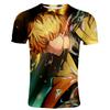 Trendy Anime T-shirt Men/Women Demon Slayer Kimetsu No Yaiba 3D Printed T-shirt Casual Tees