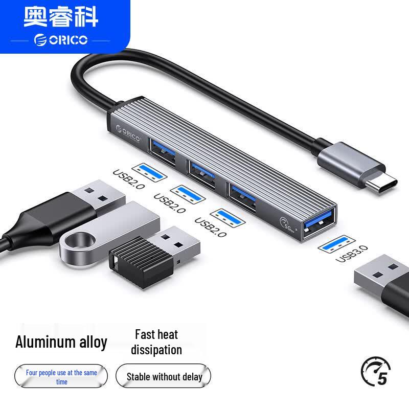 ORICO Type-C to 4-Port USB Hub Adapter