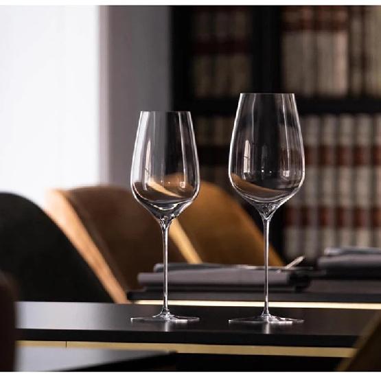 JINYOUJIA Sydonios Style 830ml Handmade Crystal Bordeaux Wine Glass Perfect Flawless Goblet Household And Restaurant Winery Use