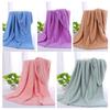 Coral Fleece Towel Bath Towel Enlarged and Thickened Soft Absorbent Lace 70*140 Quick-drying Beach Towel